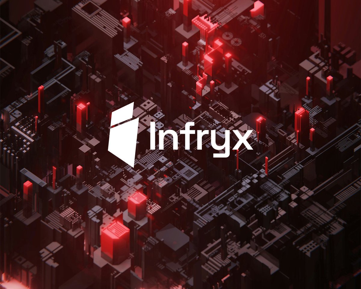 Rotaxane2's tweet photo. LOGO RATIONALE FOR INFRYX

The INFRYX logo mirrors digital infrastructure, stacked layers, a subtle “i,” and negative-space fulcrum show precision, balance &amp; scalability.

This is a Design Engineered, not decorative. 

What do you think? https://t.co/JfdL7j7s1V