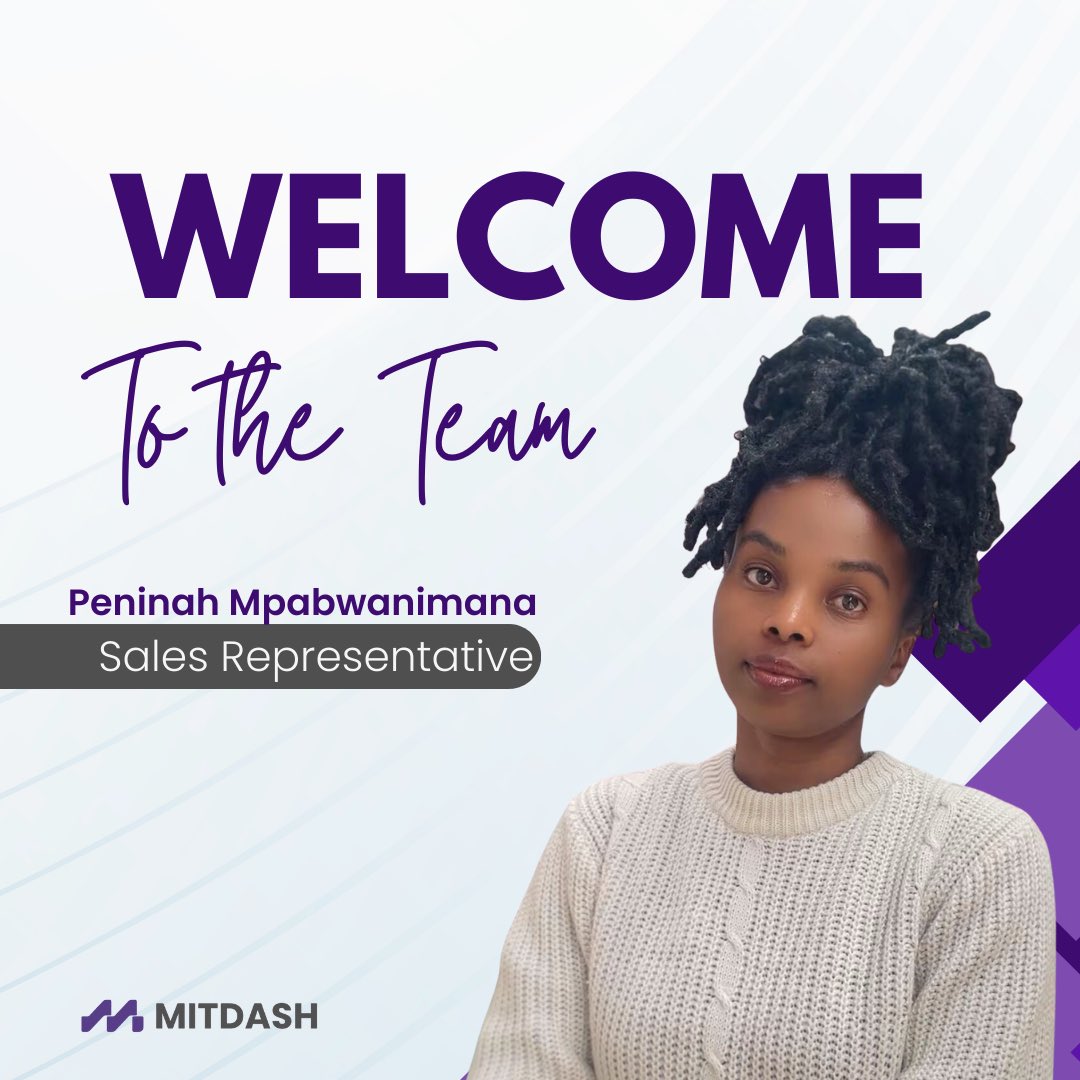 Welcome to the team!