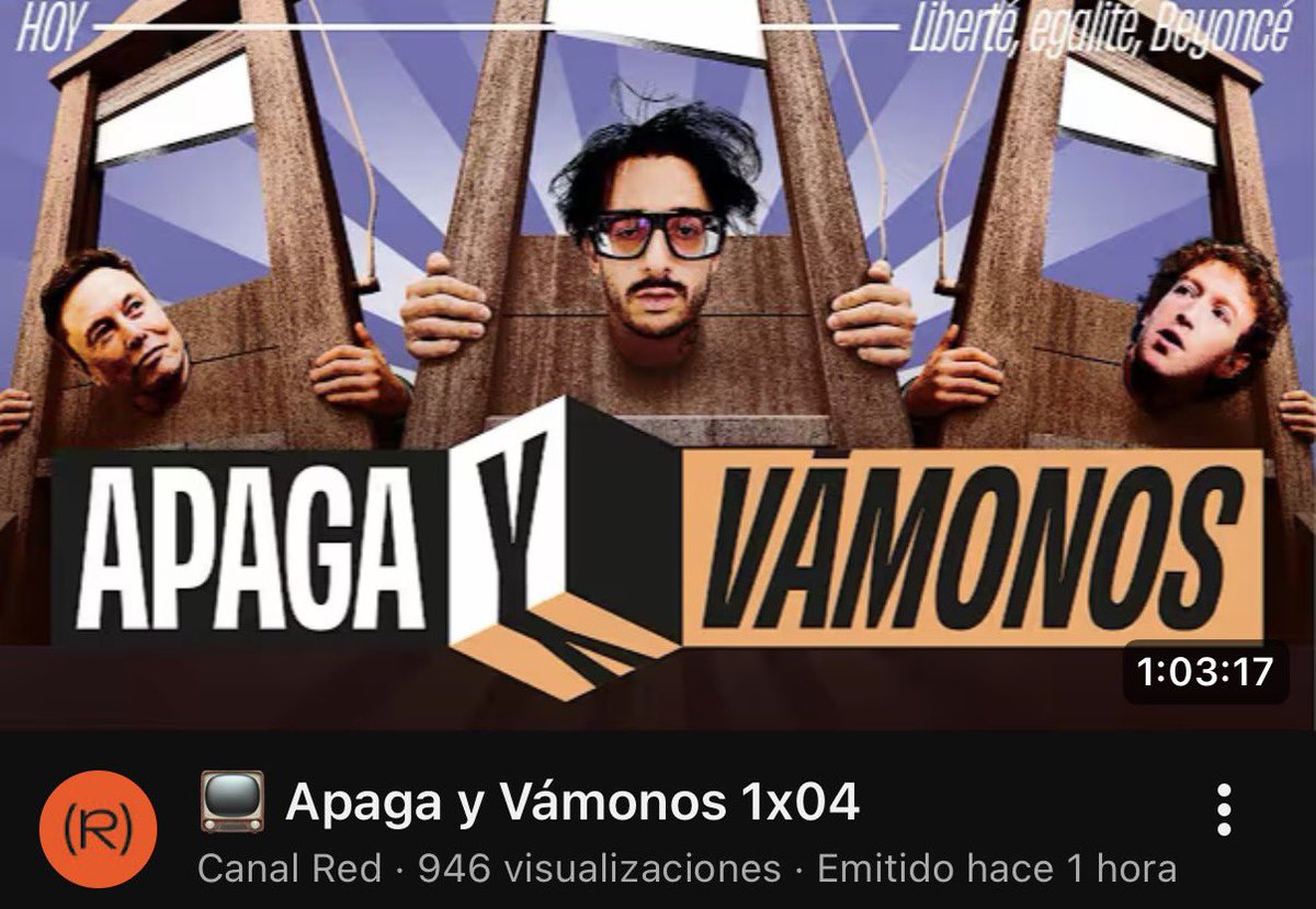 Pablo Iglesias está tan dolido desde el meneo que le metí a su novia Irene que en su último vídeo de youtube fantasea con degollarme.

sabéis cómo se les llama a quienes quieren asesinar a los que tienen opiniones distintas, no?

el chepudo este fue vicepresidente de España, eh.