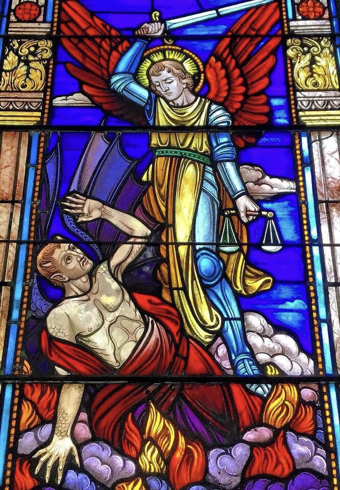 CatholicFQ's tweet photo. Saint Michael the Archangel, defend us in battle https://t.co/BfsrshGNHg