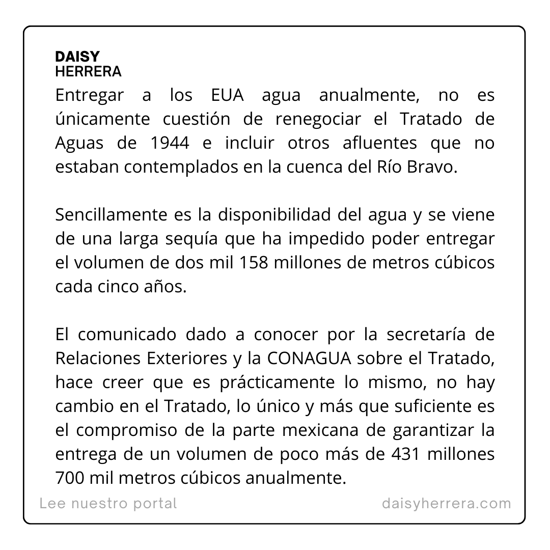 #ElPuntoEs 🔴 También el agua

✒️La opinión de Arnoldo García 

#Tamaulipsa #Reynosa #Matamoros #NuevoLaredo #CdVictoria #Tampico #Madero #Altamira

tinyurl.com/mr7b6hd7