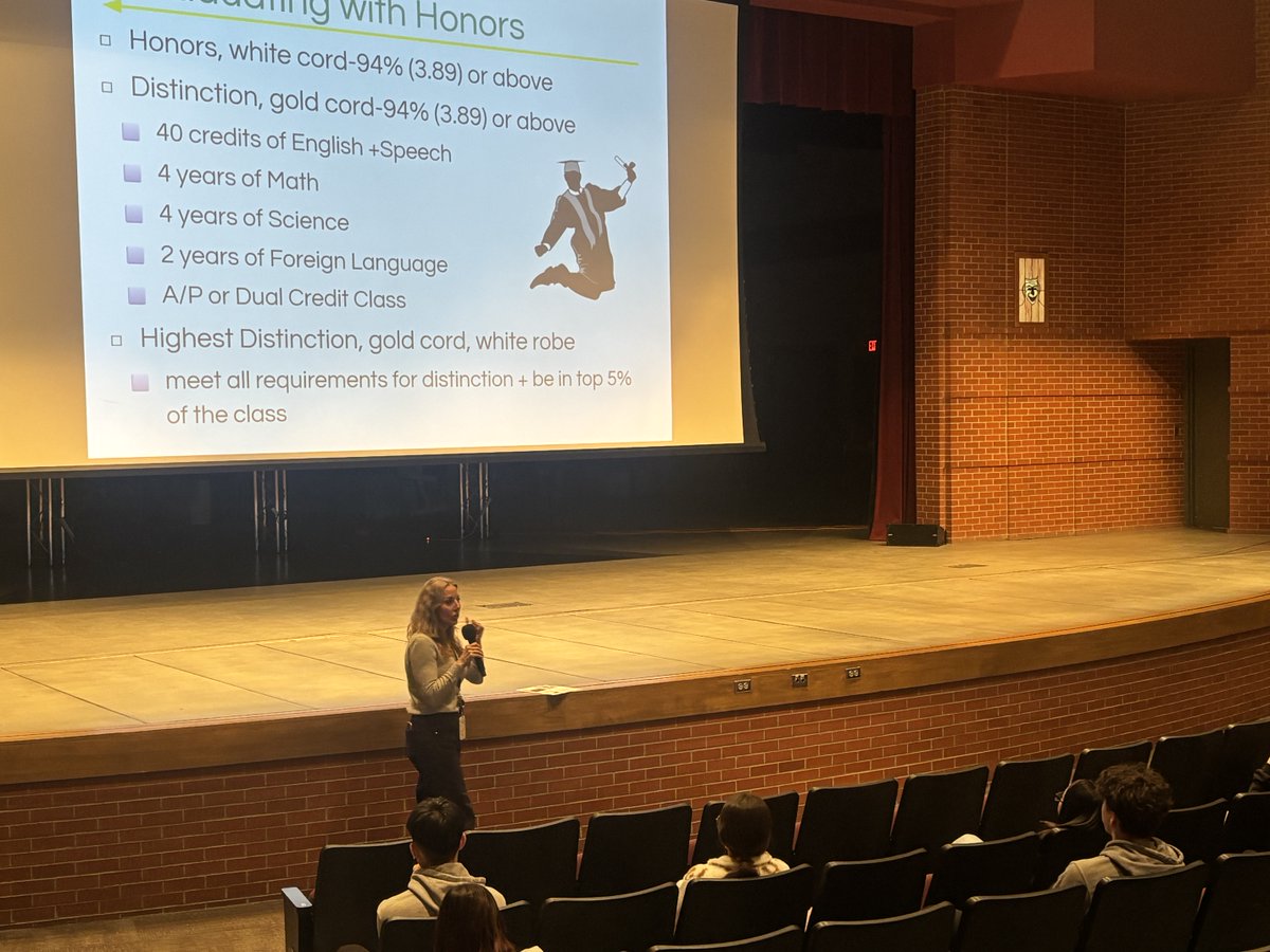 Class registration season is underway at Norfolk Senior High! Our school counselors met with Freshman Forum students to share important information and help them plan for next school year.