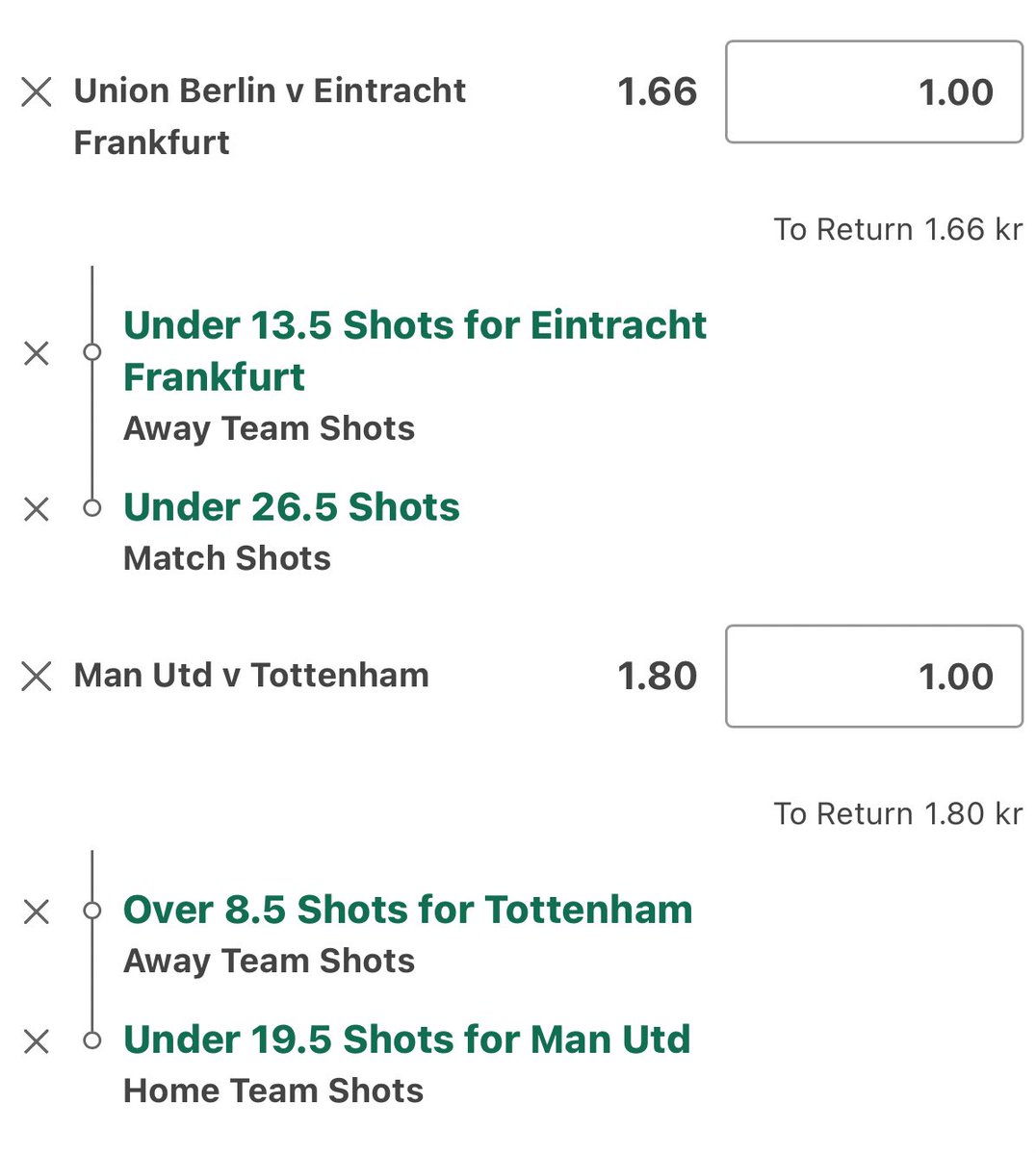 esbettings's tweet photo. Premier League / Bundesliga https://t.co/JZTBquYG52