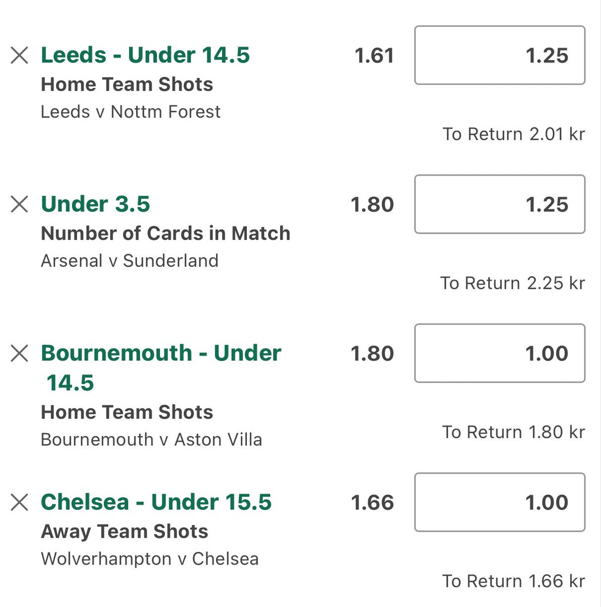 esbettings's tweet photo. Premier League / Bundesliga https://t.co/JZTBquYG52