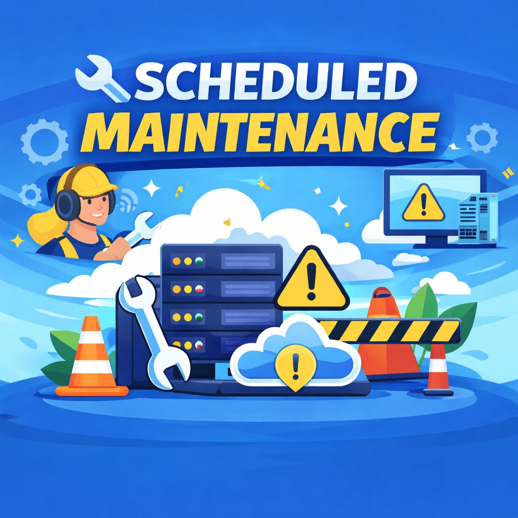 rapidbott's tweet photo. 🔧 Scheduled Maintenance Notice
📅 Date: 9th February 2026

To improve system performance and reliability, our hosting provider will be carrying out scheduled maintenance during the following window:

⏰ Maintenance Window (IST):
 Start: 9th Feb 2026 – 9:30 PM IST
 End: 10th Feb 2026 – 1:30 AM IST

During this time, some users may experience temporary connectivity issues or brief service interruptions. 
However, due to our redundant infrastructure, we expect minimal to no impact in most cases.

We appreciate your patience and understanding as we continue improving our services. 🙏✨
