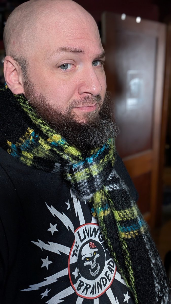 I wear a scarf better than him too.