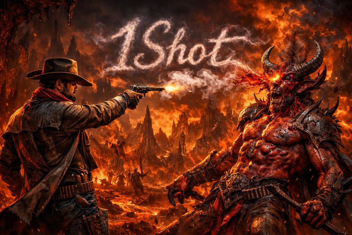 It only Takes 1Shot to kill the Devil...

Imagine WE all can 1Shot soon 👀

We takeover 💥💥

<a href="/1shot_inc/">1shot_Inc</a> <a href="/OneSHOTkill_TM/">1SHOT</a> @erichsen1980