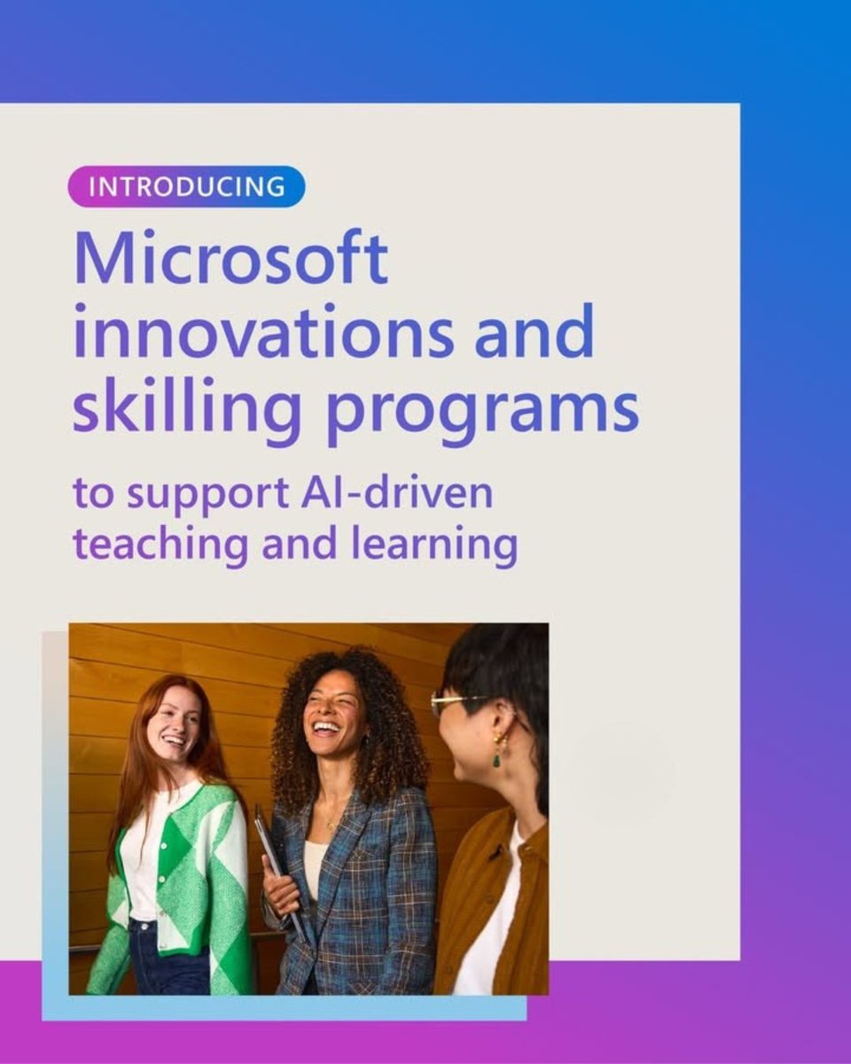 Microsoft Education MENA tweet media