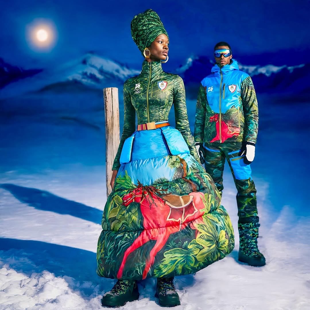 rebecamaccise's tweet image. El top 3 de los mejores uniformes de los Juegos Olímpicos de Milán 2026

- Haití 🇭🇹: Stella Jean 
- Mongolia 🇲🇳: Goyol
- Brasil 🇧🇷 : Moncler