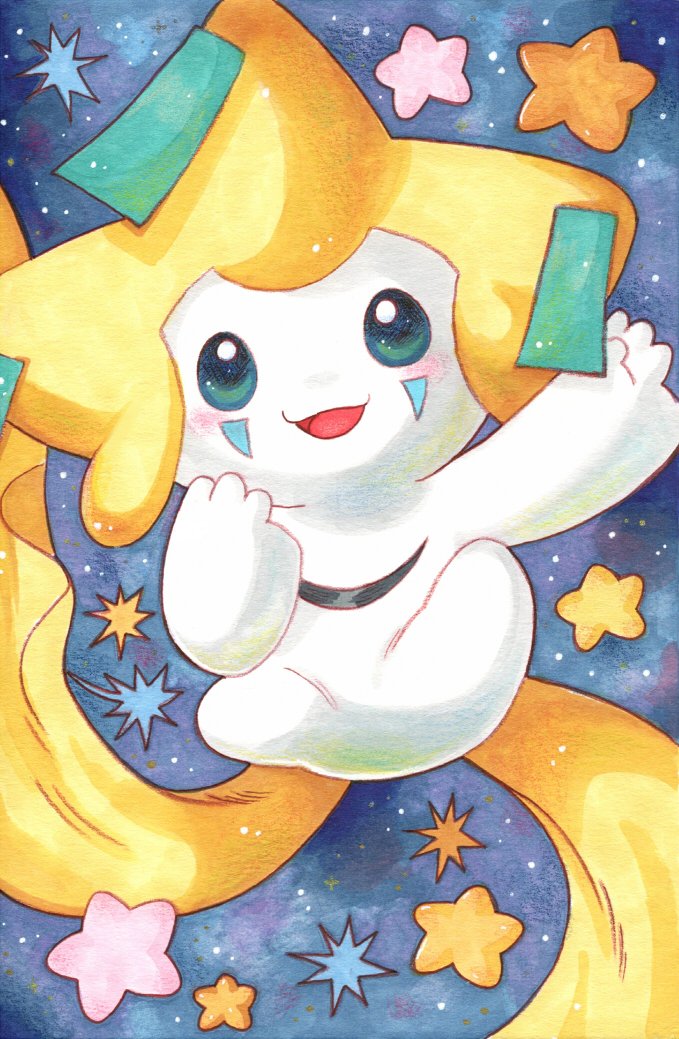 Jirachi for <a href="/therobogoose/">Goosey</a> 💫
Thank you again!! 🌟 #jirachi #ジラーチ