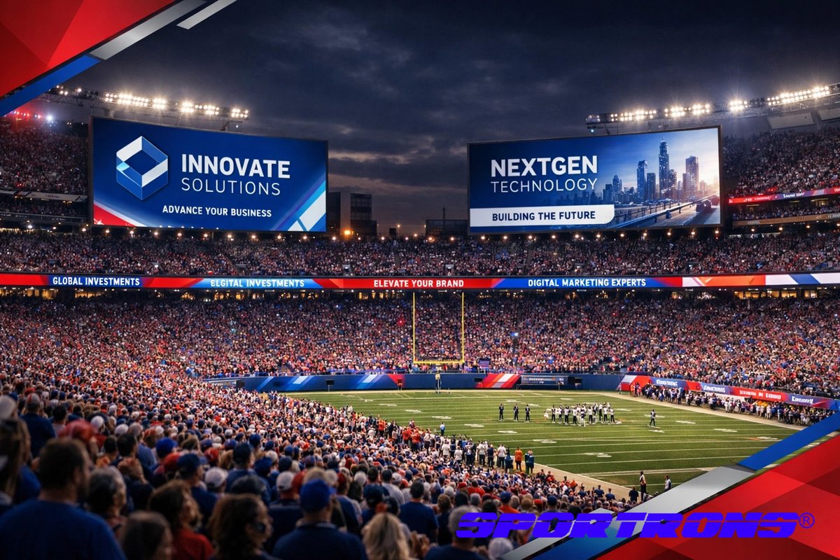 I pledge allegiance! 🇺🇸 Celebrate 250 years. On-site for the Big Game! 850+ venues &amp; 100M fans. Ready to scale? sportrons.com #Motivation #Branding #Strategy #Marketing #AdvertisingAndMarketing #digitalmarketing #Innovation #DOOH #NetworkReach