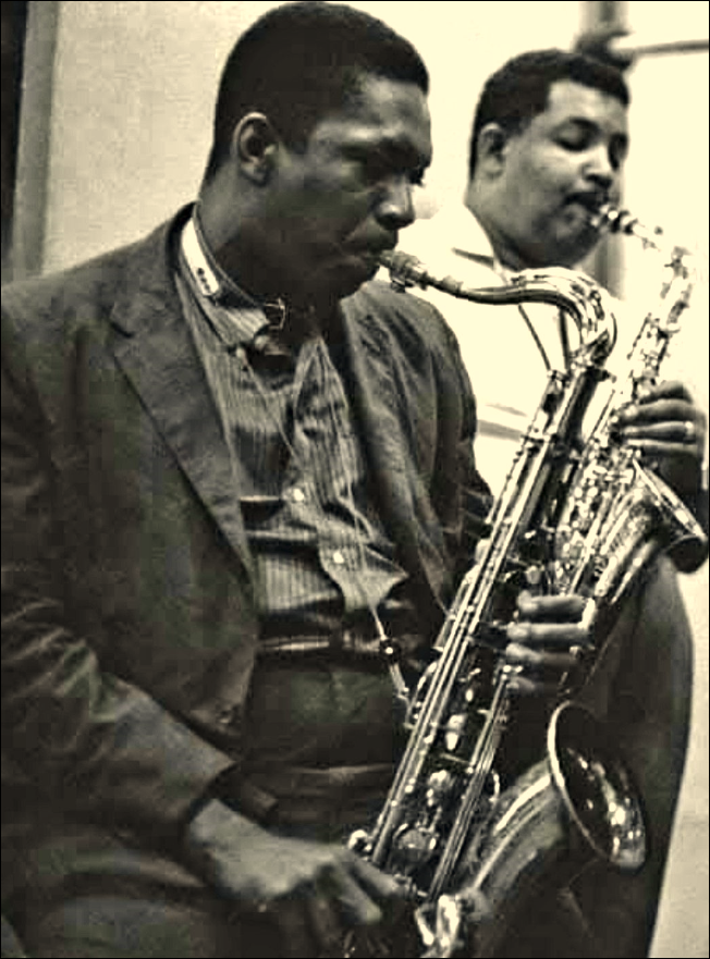 John Coltrane and annonball Adderley...