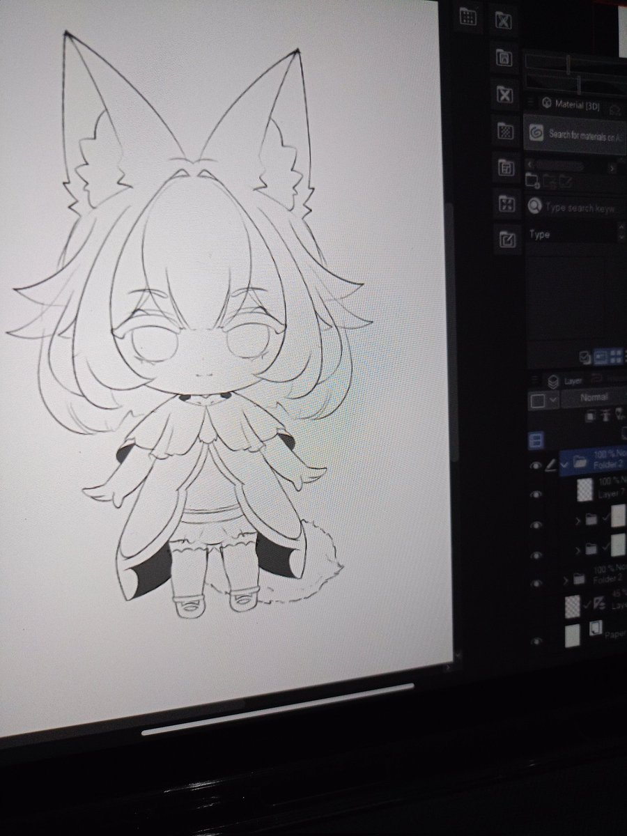 idk why but my hand just spawned a chibi

#artwork #Chibi