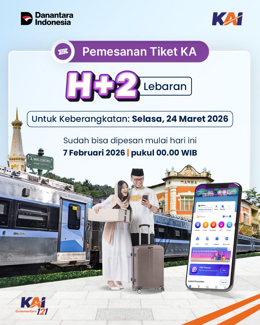 Kereta Api Indonesia tweet media
