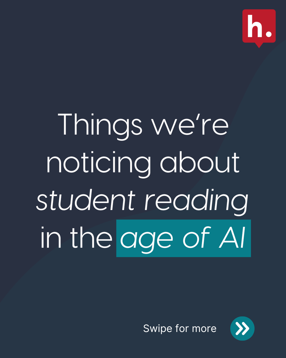hypothes_is's tweet photo. AI changes the tools.
Engagement still changes learning.
Students don’t need more content — they need more interaction. When reading is social, learning becomes visible.
Read the blog:
👉 https://t.co/E42FqATAG9
#AIinEducation #SocialAnnotation #HigherEd #ActiveLearning https://t.co/RLfCaLF0bN
