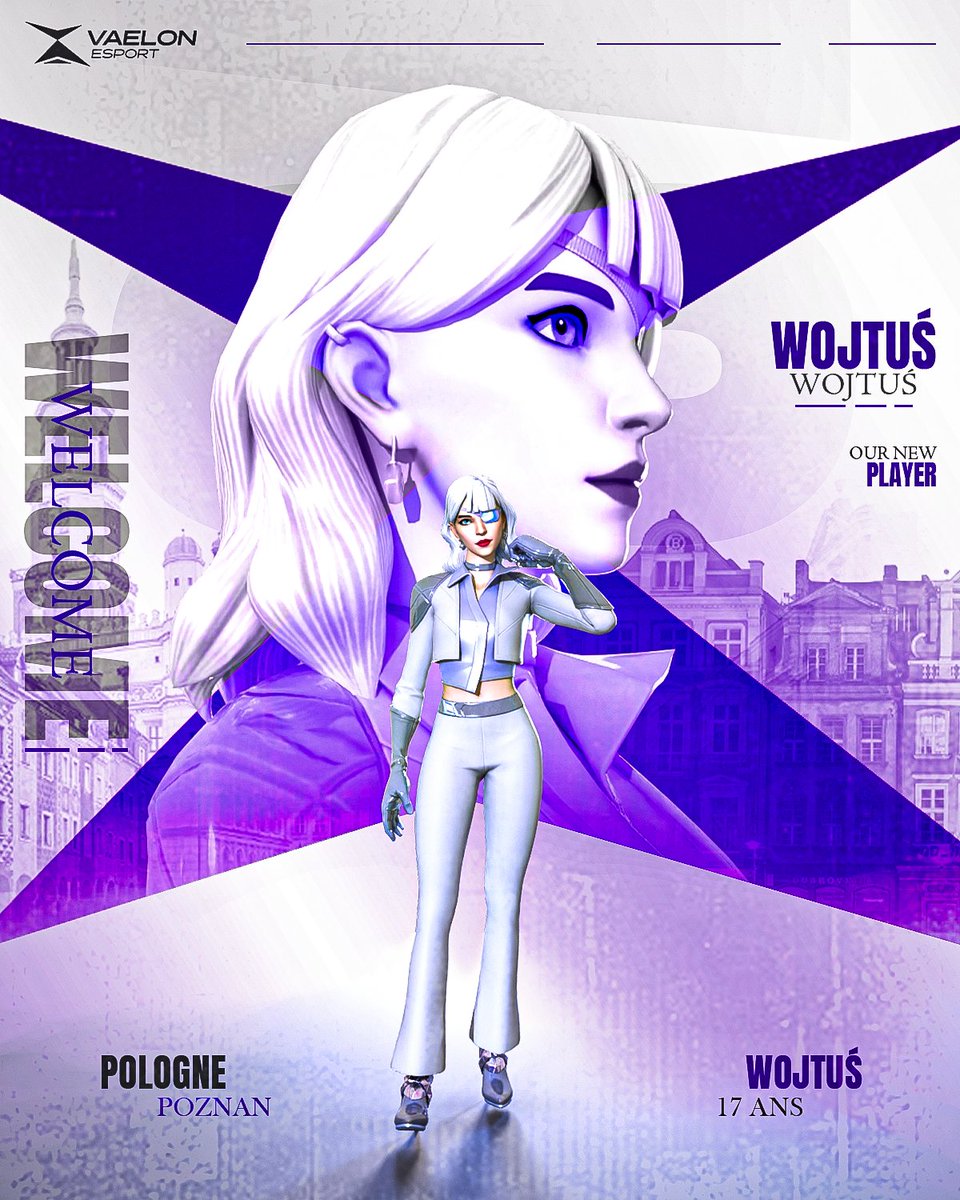 Un talent émergent polonais rejoint Vaelon Esport pour la saison 2026 avec l'ambition de tout donner🏆

Welcome <a href="/wojtus121/">wojtuś</a> 🇵🇱 

#VLNWIN 💜🤍