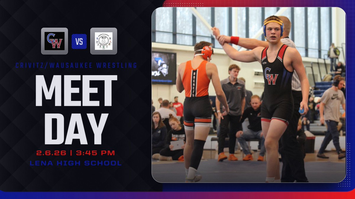 Varsity Wrestling travels to Lena for the M&amp;O Conference Multi Dual Tournament.  Action begins at 5 p.m.  #GoWolverines