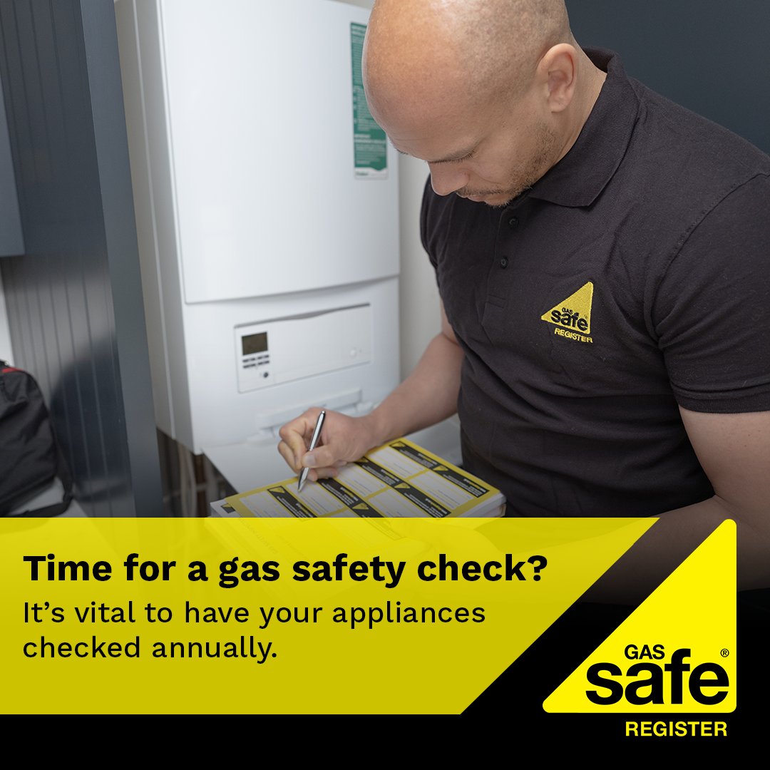 Gas Safe Register tweet media
