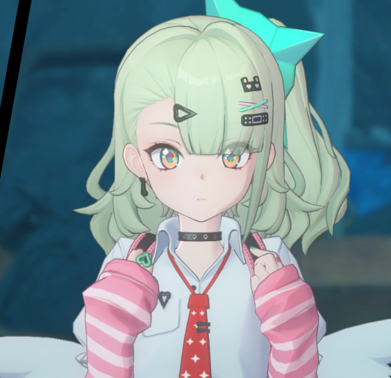 i love her bug eyed stare so much bro, there is NOTHING in that brain