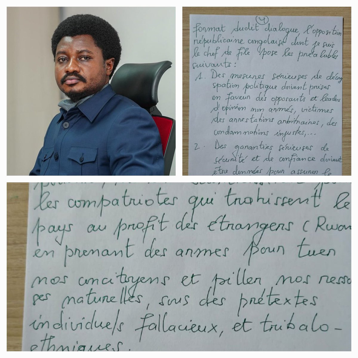 LompempeJ's tweet photo. 🚨🚨#RdcongoJustice
Quand la roue tourne;
#CONSTANTMUTAMBA TUNGUNGA pleura.
La condamnation de Mutamba doit nous inviter à la réflexion profonde et surtout de l'humilité lorsque vous êtes au pouvoir. https://t.co/qt8iEpTJLz