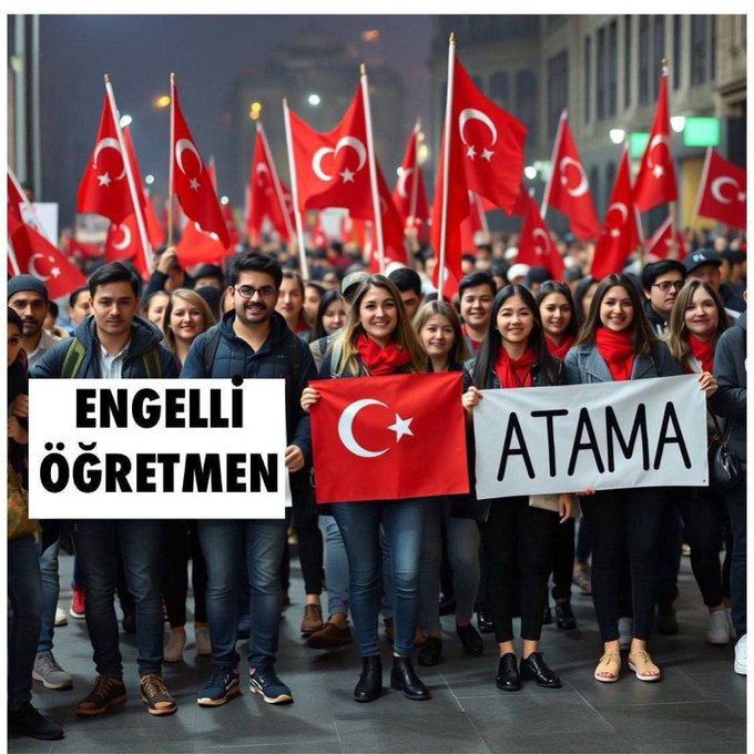 Bir umut, bir hak, bir bekleyiş: engelli öğretmen atama.
<a href="/RTErdogan/">Recep Tayyip Erdoğan</a> <a href="/dbdevletbahceli/">Devlet Bahçeli</a>
<a href="/Yusuf__Tekin/">Yusuf Tekin</a> <a href="/PrfDrFilizKilic/">Prof. Dr. Filiz KILIÇ</a>
<a href="/tcmeb/">Millî Eğitim Bakanlığı</a> <a href="/cftcblnt/">Bülent ÇİFTCİ</a> <a href="/omurfatih/">Ömür Fatih Karakullukçu</a>
 <a href="/farukyelkenci/">Ömer Faruk Yelkenci</a> <a href="/memetsimsek/">Mehmet Simsek</a>
<a href="/oktay_saral/">Oktay SARAL</a> <a href="/AYMBASKANLIGI/">Anayasa Mahkemesi</a> <a href="/tihek_kurumsal/">TİHEK 🇹🇷</a> 
#EngelliÖğretmenEKPSS2024