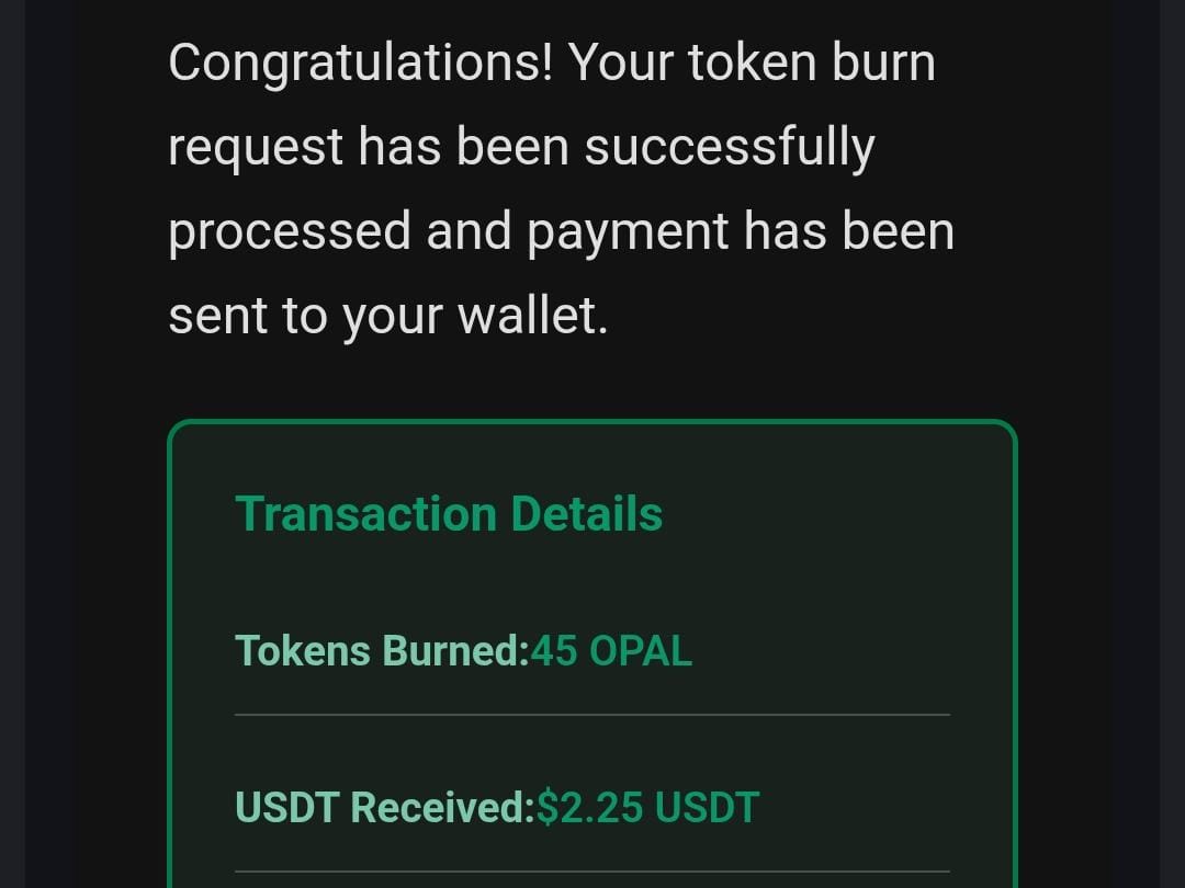 stessysteve's tweet photo. I received the money from opal yesterday from burning opal..i can burn after every 5 streakππ.are you not still mining???
#opalchain #cryptonews #web3 #airdrop https://t.co/RbcOjBqhFr