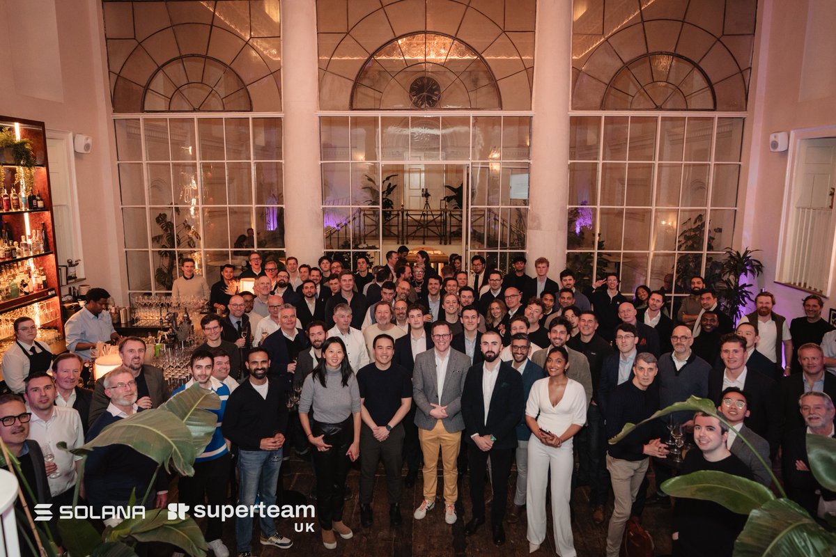 SuperteamUK's tweet image. House of Sol has launched in London.

A first-of-its-kind home for institutions engaging with Solana through weekly co-working, private events and working sessions.

Thank you to everyone who joined us for the launch and to the speakers who shared their time and perspectives.