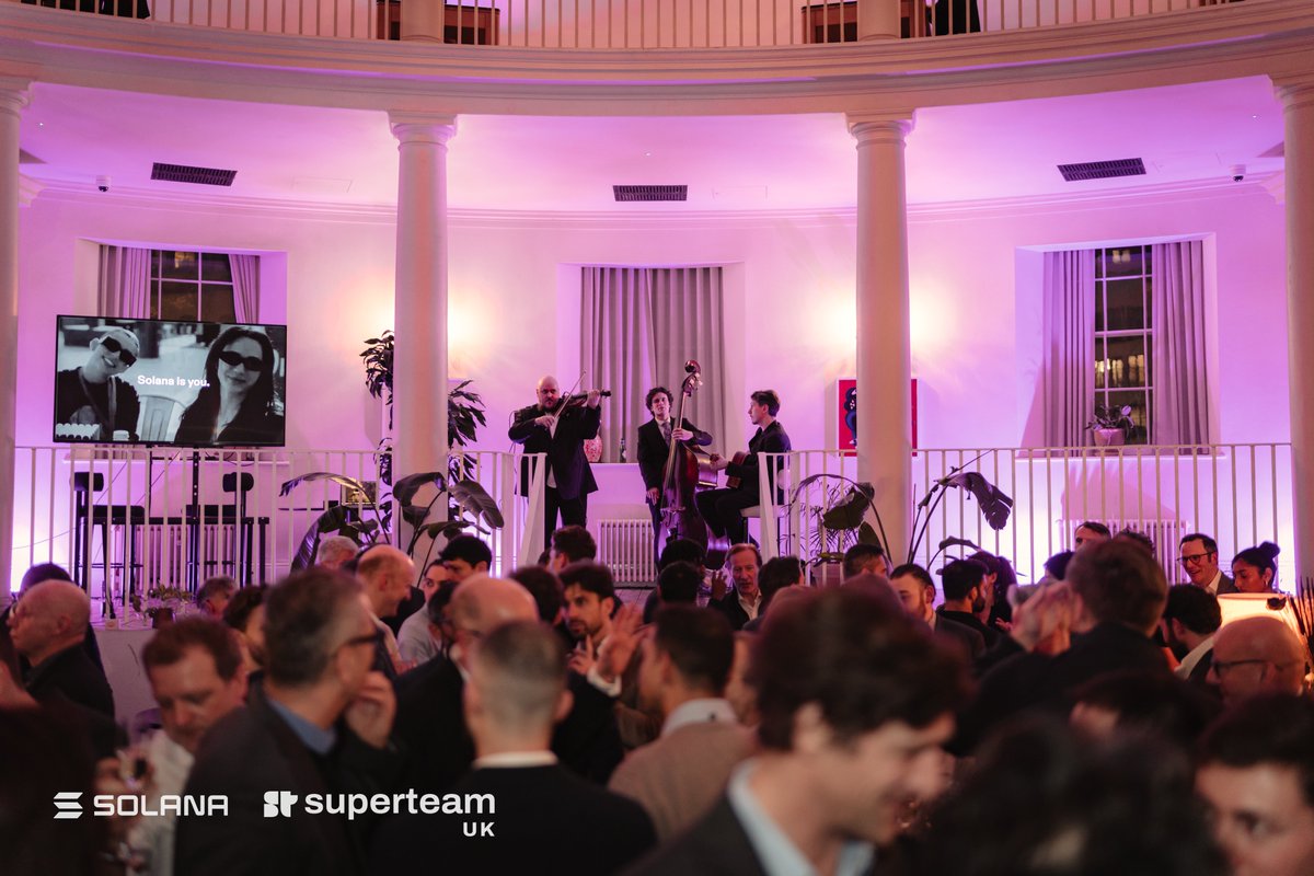 SuperteamUK's tweet image. House of Sol has launched in London.

A first-of-its-kind home for institutions engaging with Solana through weekly co-working, private events and working sessions.

Thank you to everyone who joined us for the launch and to the speakers who shared their time and perspectives.
