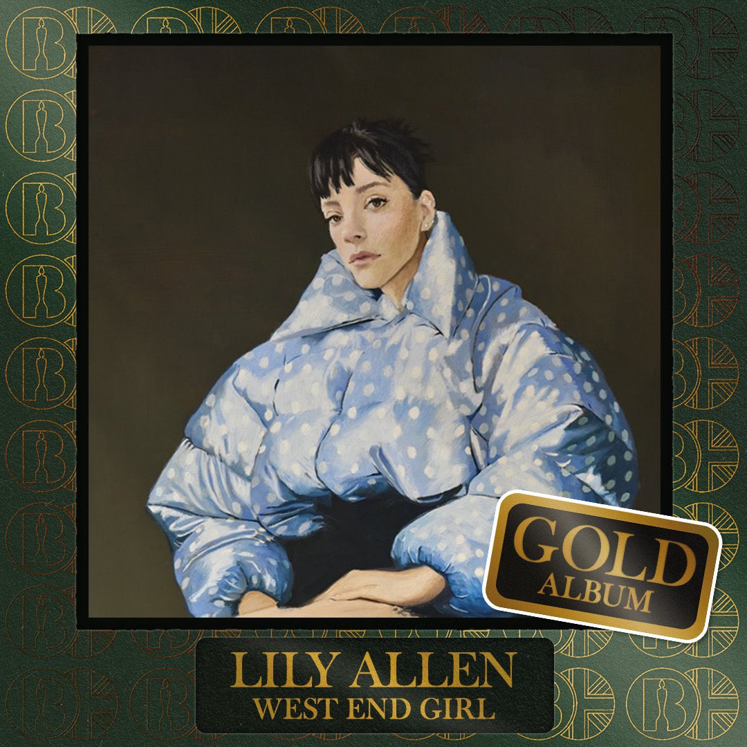 ‘West End Girl’ is now #BRITcertified Gold 💛