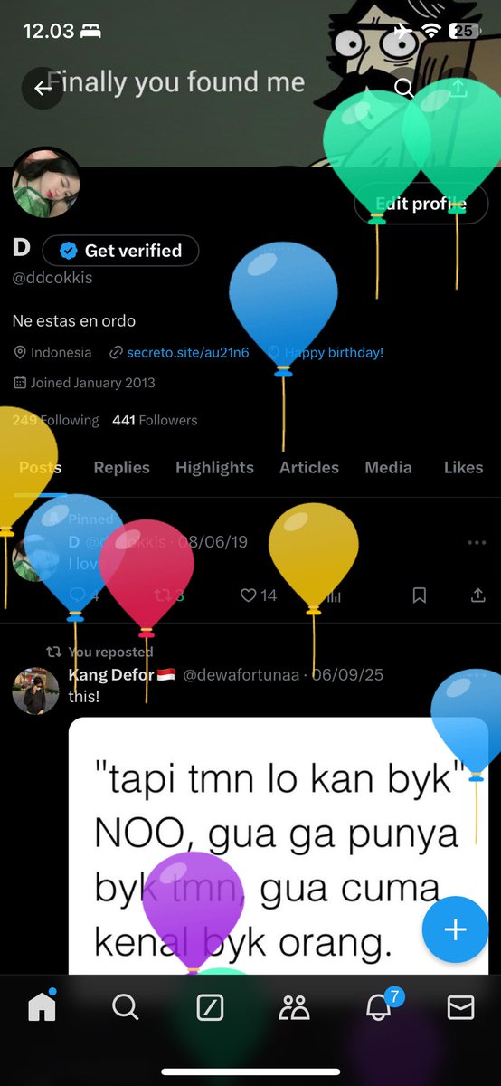 ddcokkis's tweet photo. baloon baloon cp maw baloon🎈🎈🎈 https://t.co/lTEI5ljlne