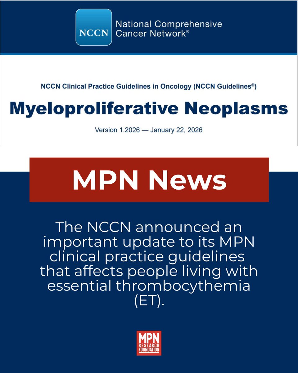 MPN Research Foundation tweet media