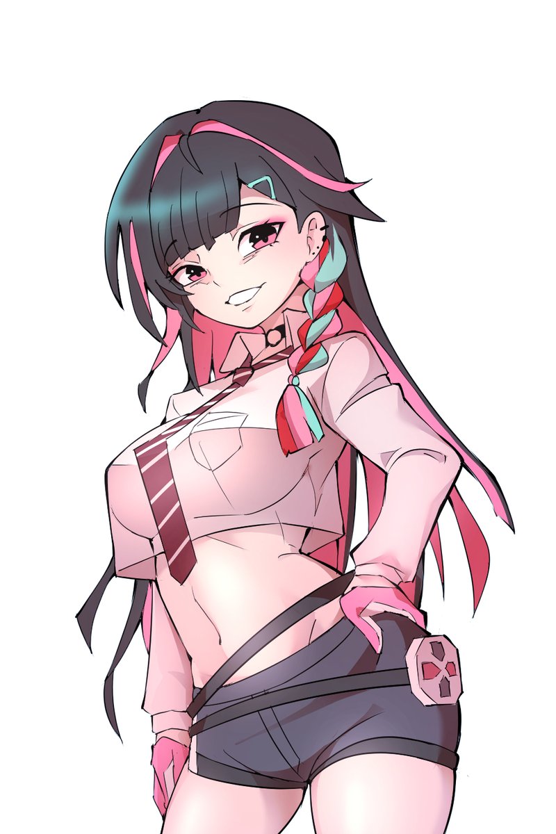 뭔가 길쭉한 그림을 그릴때는 꼭 어딘가에서 이슈가 발생하더라...하지만 완성했으니 조아쓰
#Miharu_art