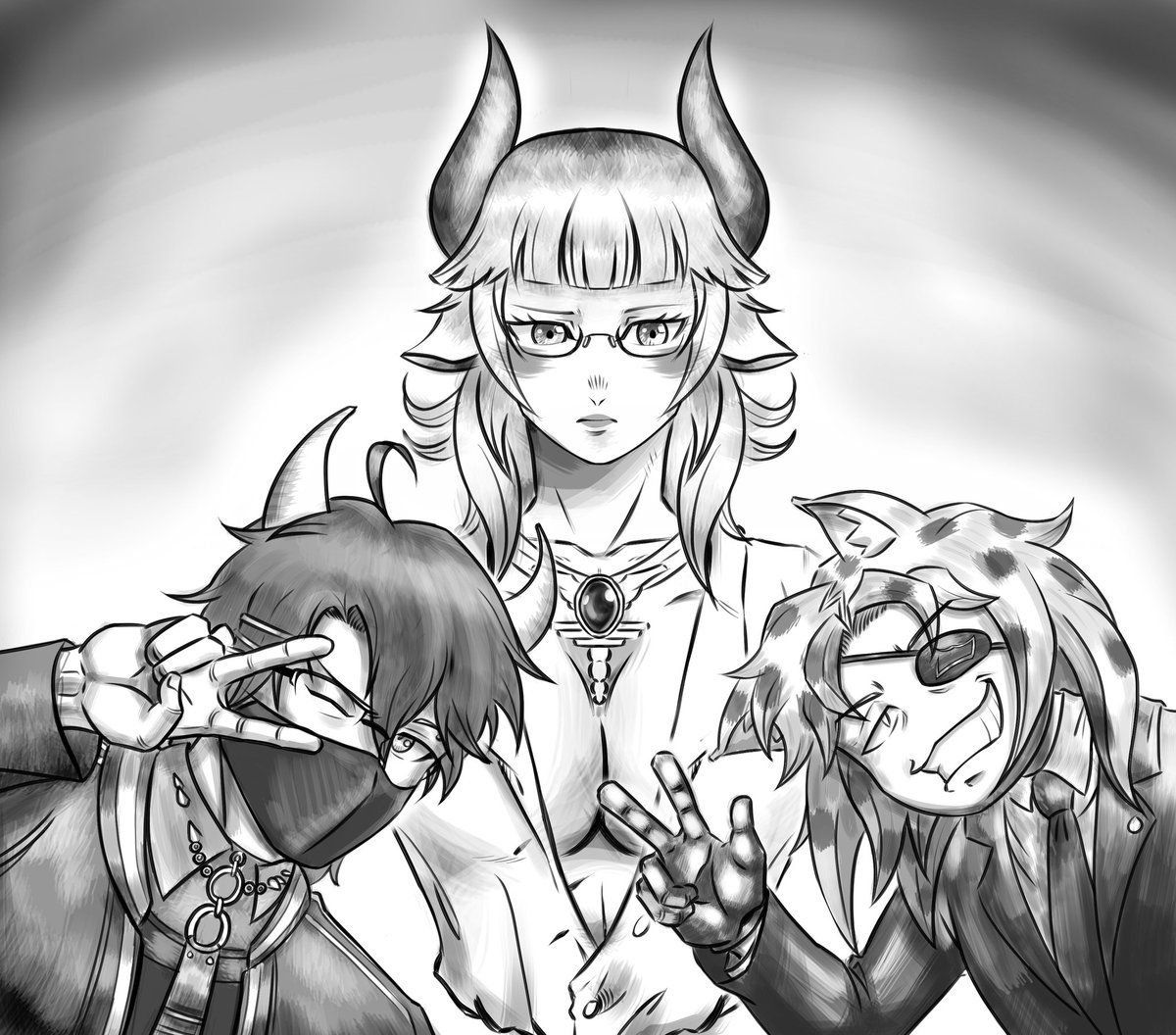 I need to start posting more of my commission art but here is one I made for <a href="/DJGorditoVA/">Rolando</a>