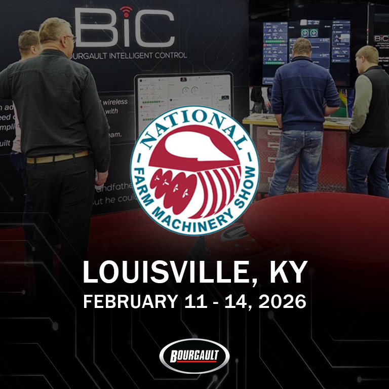 BourgaultAg's tweet photo. We’re heading to Louisville, KY! 🚜🌾
Catch us at the National Farm Machinery Show, February 11–14. See you there!
#bourgault #agriculture #nfms https://t.co/zQadzouImD