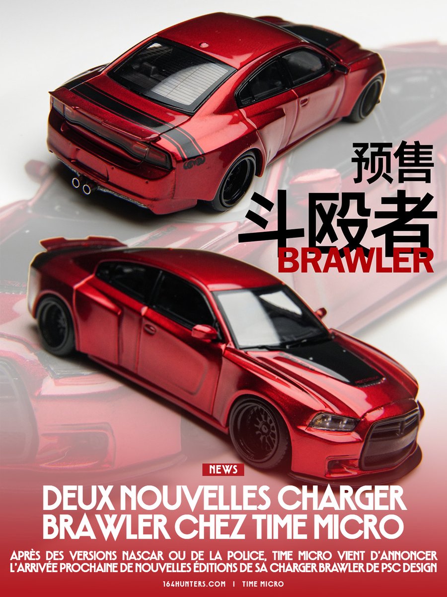 164hunters's tweet image. 🇫🇷 Deux nouvelles Charger Brawler chez Time Micro
🇯🇵 Time Micro の新しい 2 つの Charger Brawler
🇺🇸 Two new Charger Brawlers from Time Micro
---
#TimeMicro #Dodge #Charger #Brawler
▶ Lien en commentaire