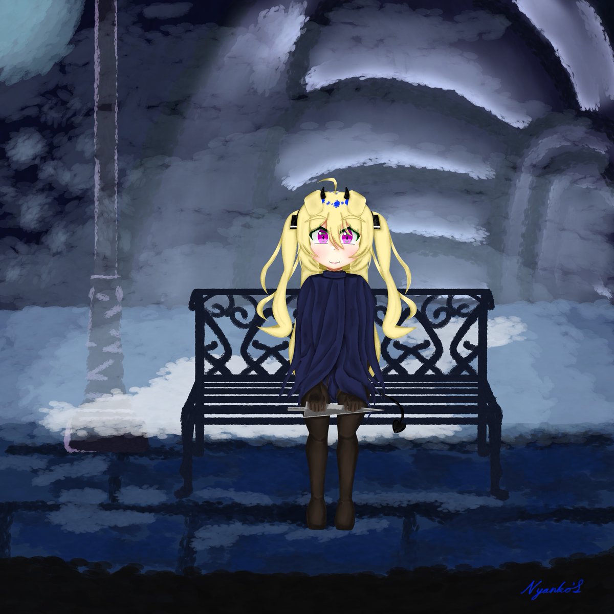 Nyanko_EM's tweet photo. Hollow Knight Evil and Cerber
#heartheartart #cerberart #Vtuber https://t.co/4gUSvTsRkC