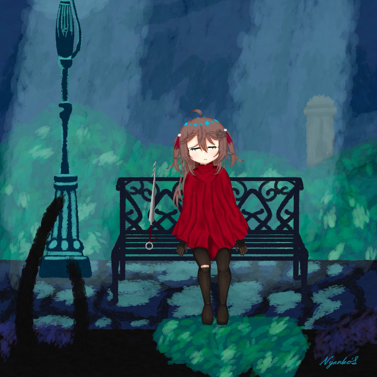 Nyanko_EM's tweet photo. Hollow Knight Evil and Cerber
#heartheartart #cerberart #Vtuber https://t.co/4gUSvTsRkC