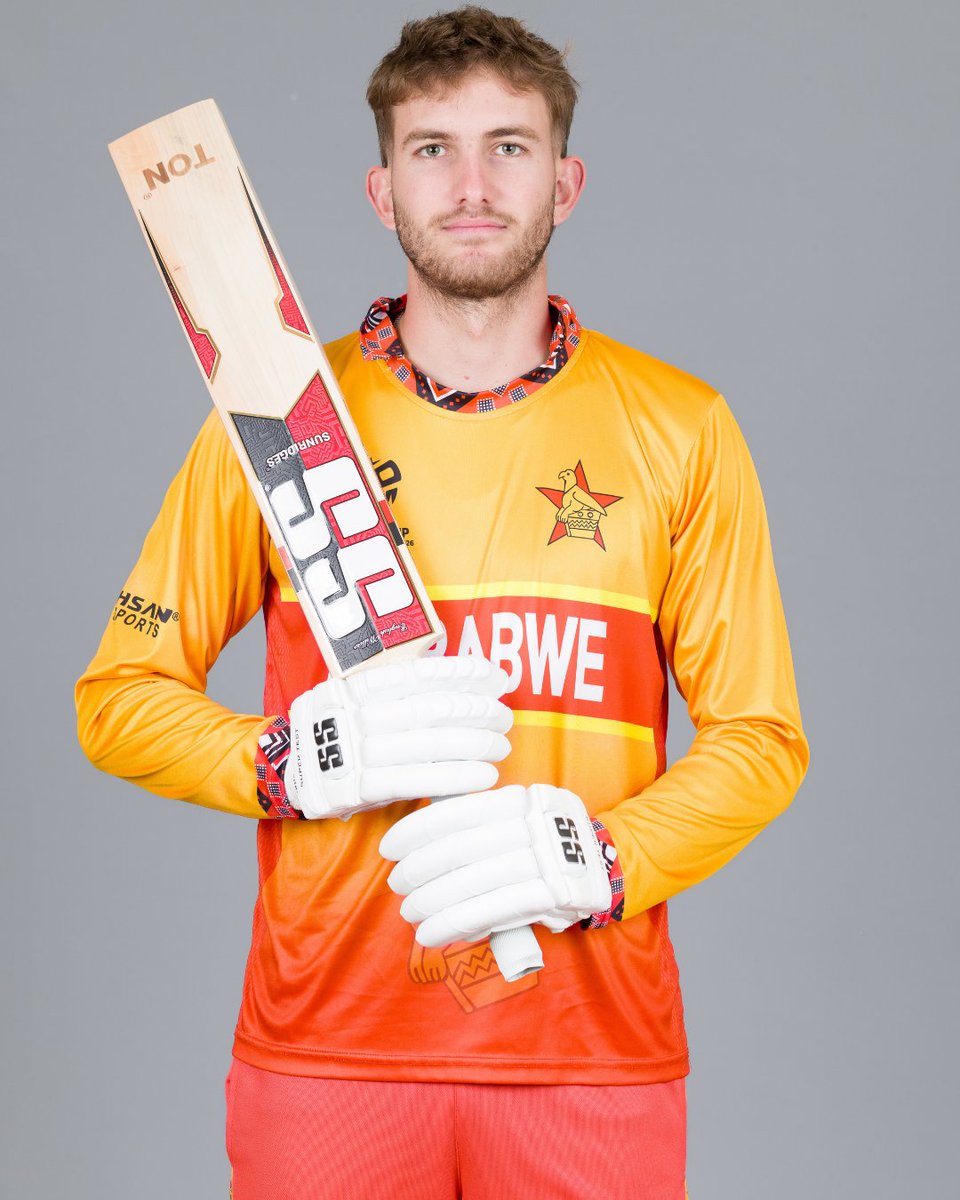 ICC's tweet photo. Zimbabwe are geared up for a return to the Men’s #T20WorldCup 💪

Watch the Chevrons in action at the tournament, starting February 7 ⚡

Pic 1- Sikandar Raza (C)
Pic 2- Brian Bennett
Pic 3- Blessing Muzarabani
Pic 4- Graeme Cremer https://t.co/X0F9Xktbva