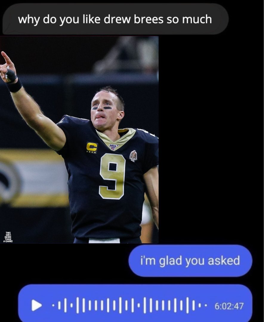 I firmly believe that no athlete is beloved in his city more than Drew Brees in New Orleans.