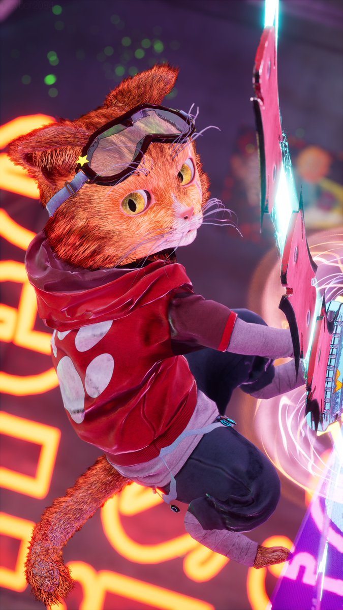 Cyber2084's tweet image. "Gori: Cuddly Carnage"

#Ad #GoriGame #WiredCreator
#GoriCuddlyCarnage
#VirtualPhotography