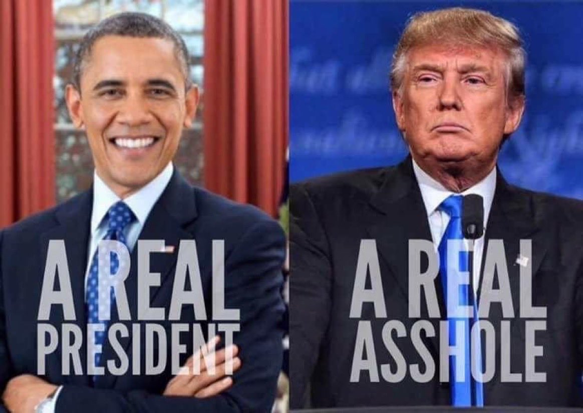 LePapillonBlu2's tweet image. He will never, ever measure up to President Barack Obama.