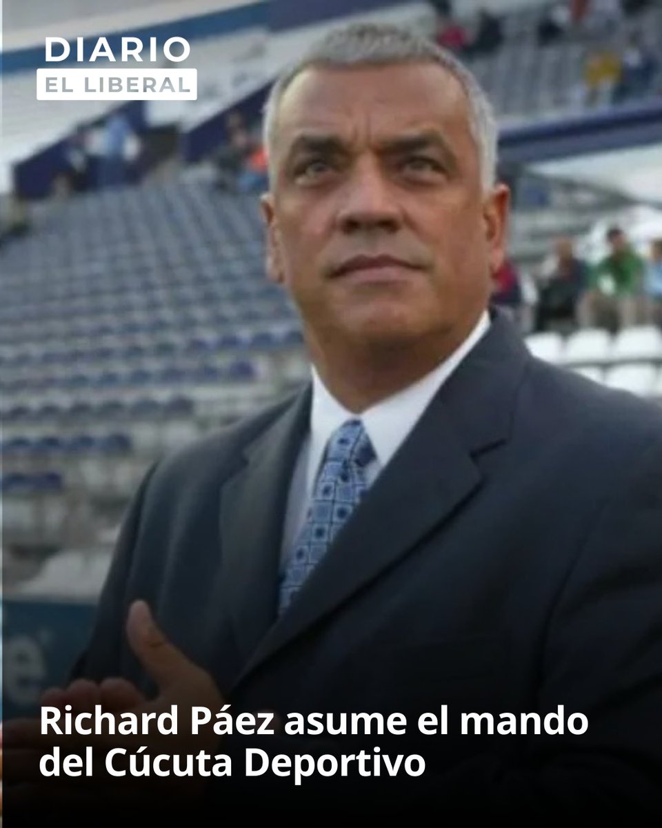 webelliberal's tweet image. Richard Páez asume el mando del Cúcuta Deportivo diarioelliberal.com/richard-paez-a…