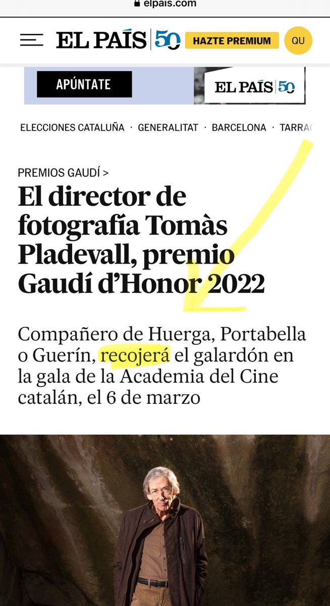 Amigos de <a href="/el_pais/">EL PAÍS</a>, busco trabajo (no es ironía). Tienen mis datos de contacto en mi suscripción. Un saludo