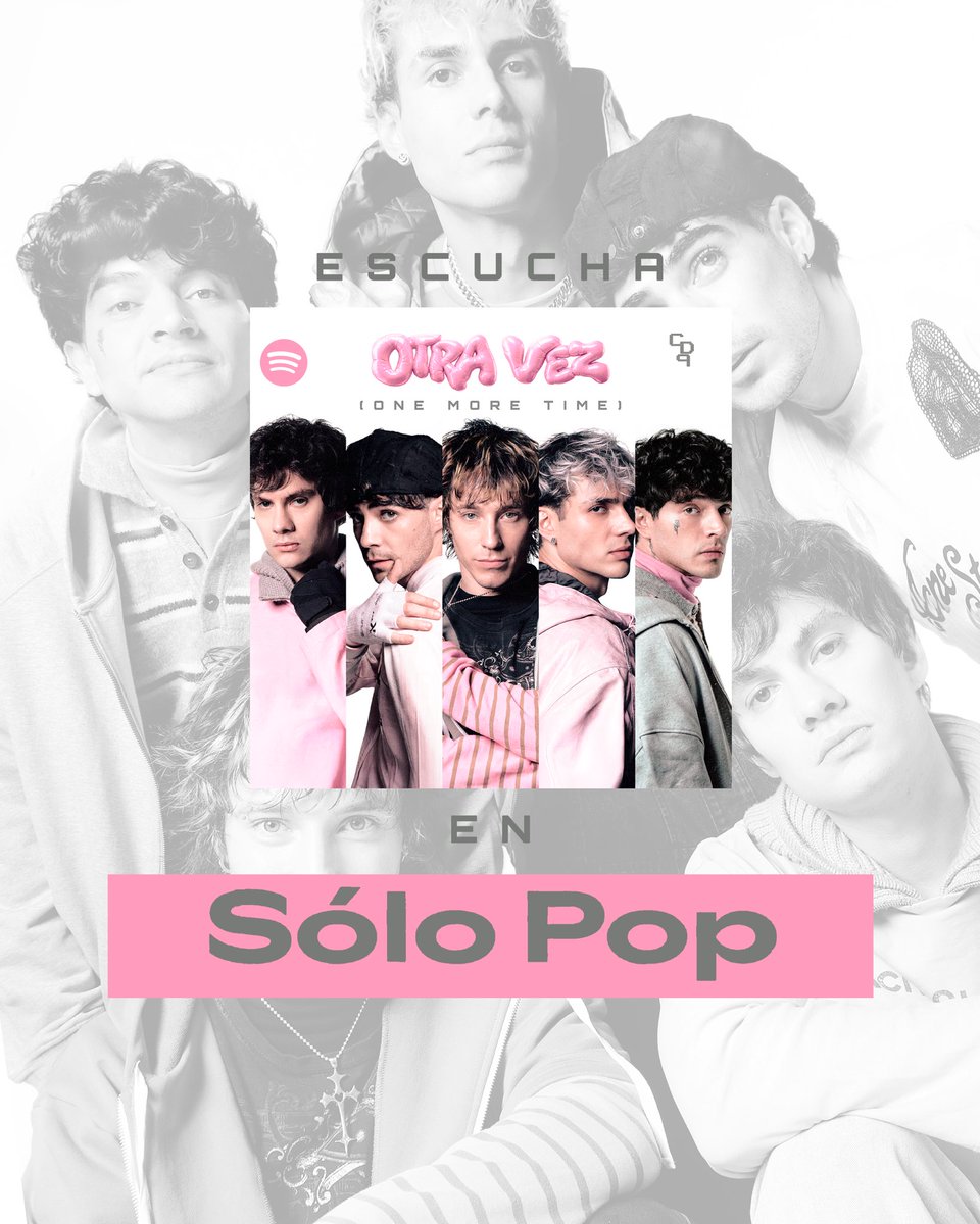 ¡Ya puedes escuchar “Otra Vez” en todas estas playlists de <a href="/SpotifyMexico/">Spotify Mexico</a>! 🩷

🎧 Novedades Viernes Latam bit.ly/4kmgiRG
🎧 Novedades Viernes MX bit.ly/4qjP4wg
🎧 Sólo Pop bit.ly/4a3PodT