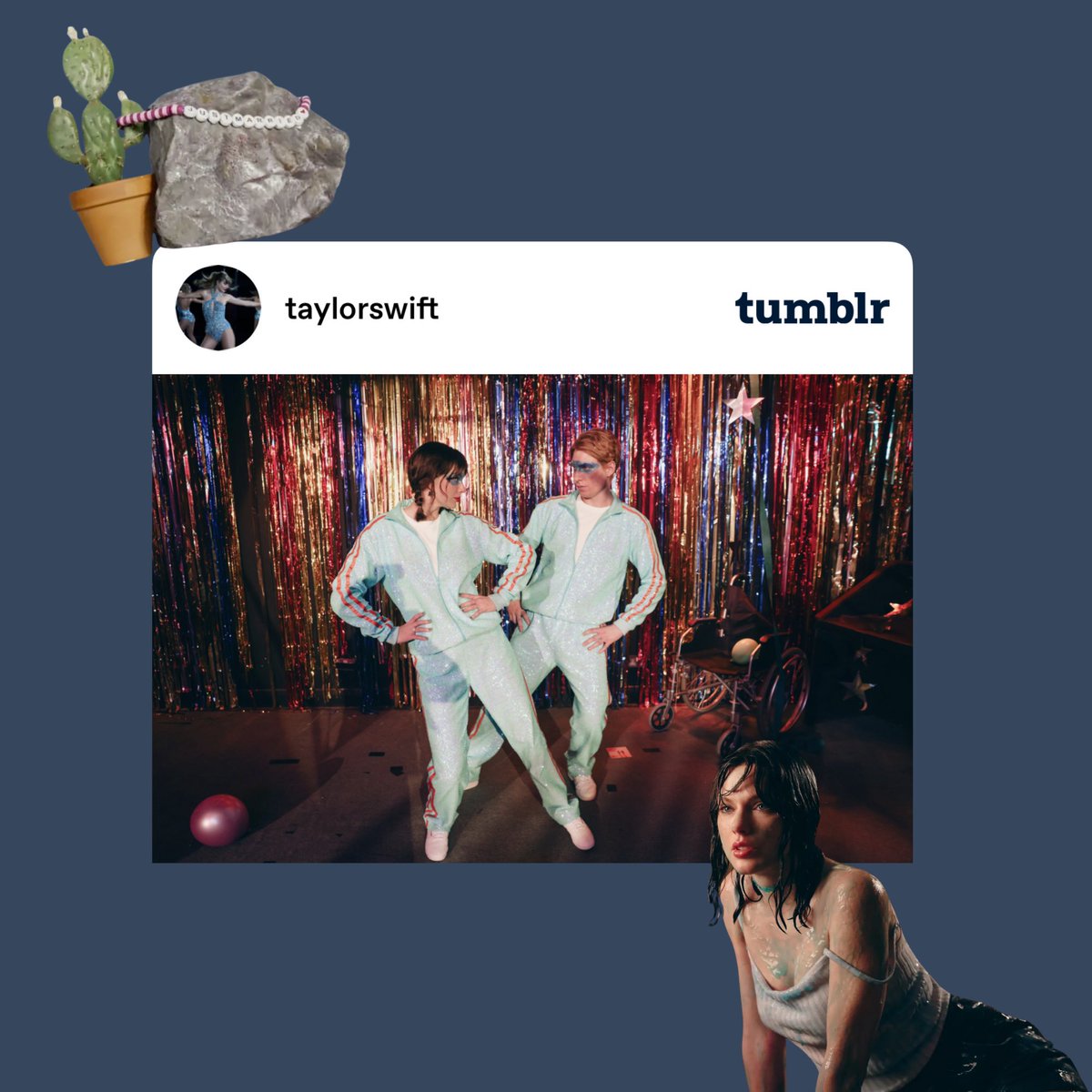 tumblr's tweet photo. babe wake up new taylor mv just dropped https://t.co/3brgJWKcDL