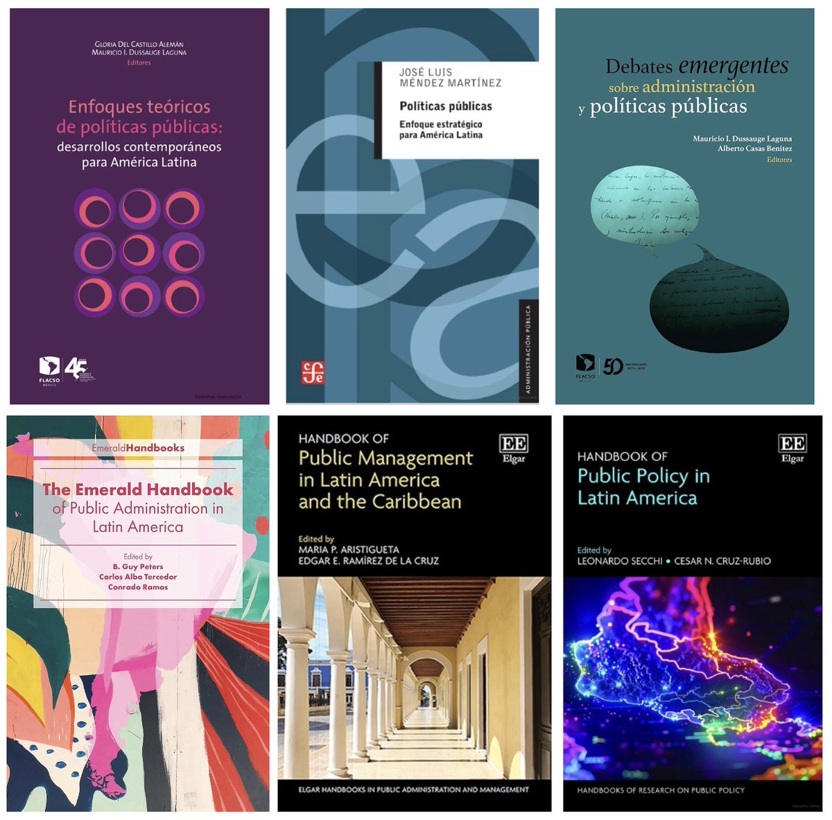 Administración pública y políticas públicas

Para ponerse al día con las muy buenas investigaciones que se vienen haciendo sobre administración y políticas públicas en América Latina, estas fuentes son un buen punto de entrada a una vasta literatura.