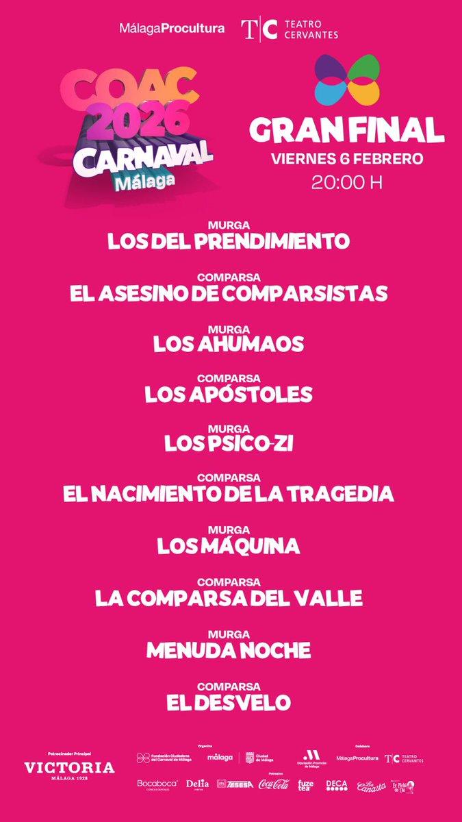 Carnaval de Málaga tweet media