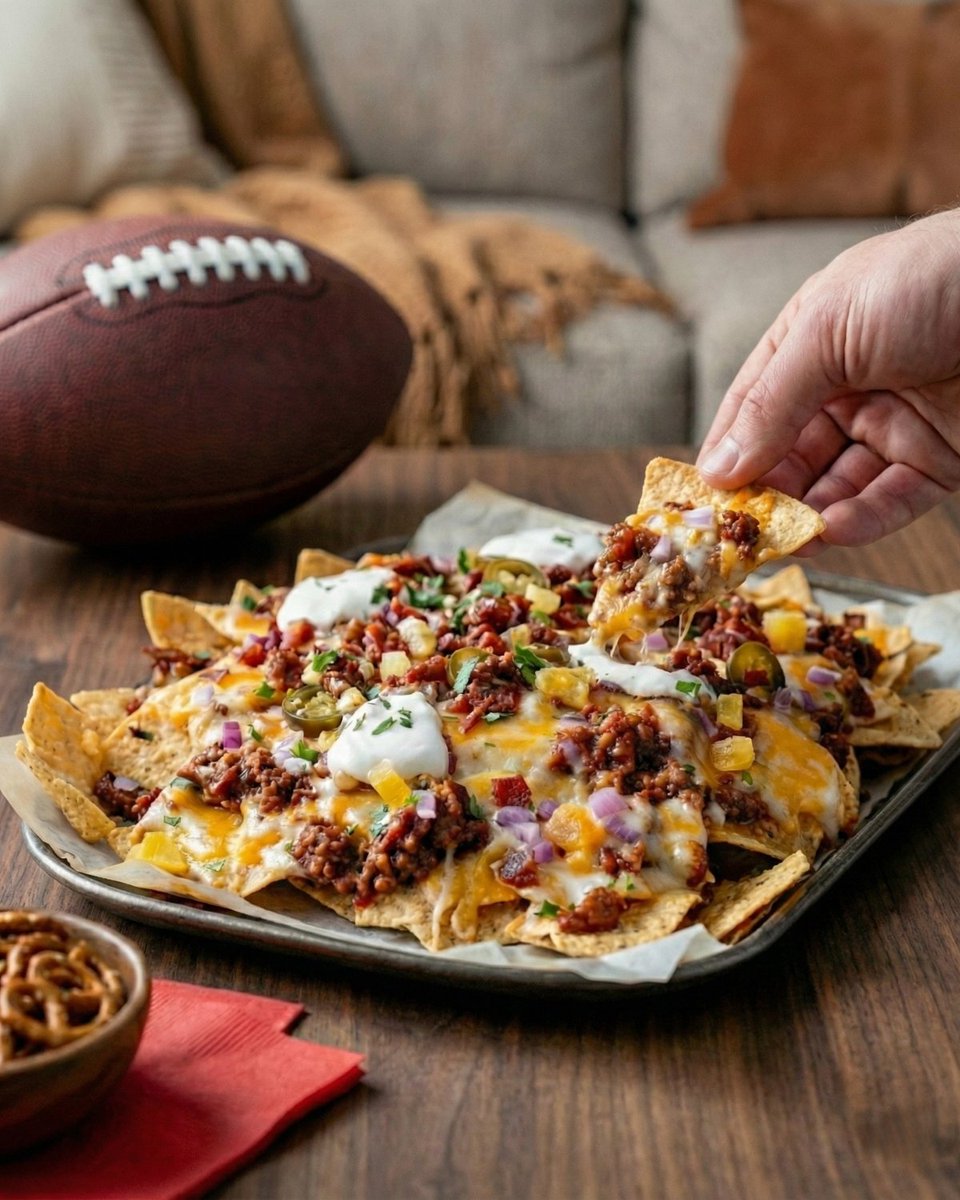 These Tropical Mango Pineapple #Nachos hit the sweet-salty-crunchy zone fast. Recipe here: bit.ly/3LUkyLo

📌 Don’t forget to grab what you need at the store to make it this weekend.

#TheGoodFruitFamily #DriedMango #DriedPineapple #GameDaySnacks #WatchPartyFood