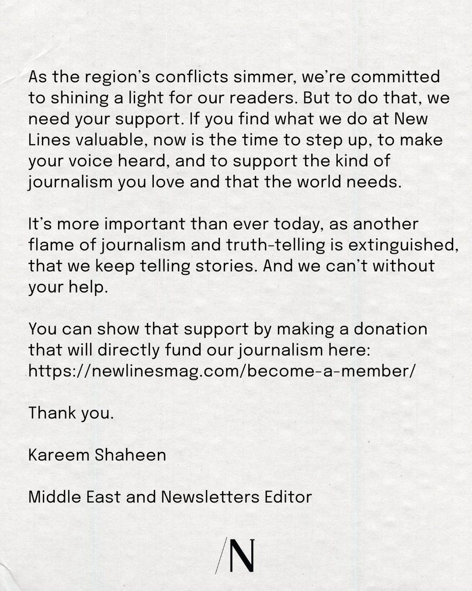 New Lines Magazine tweet media