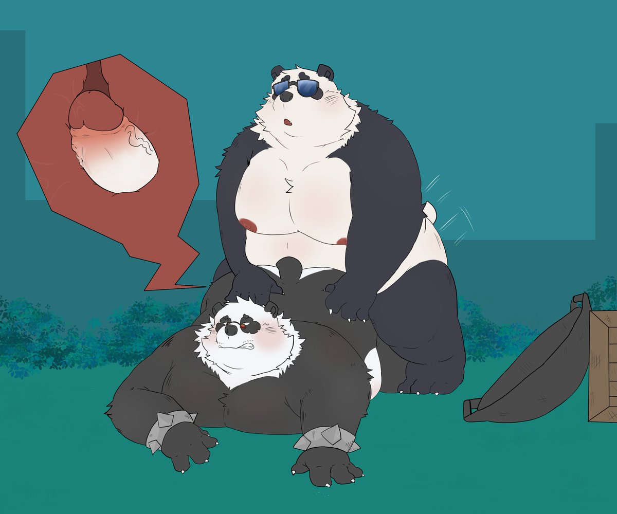 Da Pan meet Pan Yinhu~
:3

#Da_Pan #Pan_Yinhu #NSFW